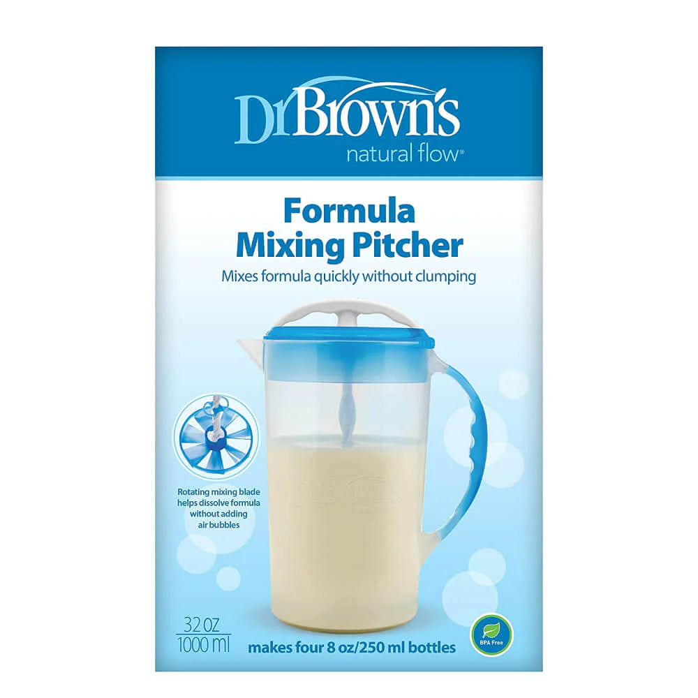Dr. Brown’s Natural Flow Formula Mixing Pitcher | Effortless Formula Prep - MINIMEE KIDS