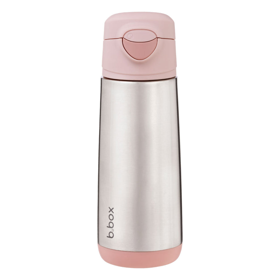 b.box 500ml Insulated Sport Spout Bottle for Kids – Stainless Steel Leak-Proof Hydration Bottle with Flip Lid | BPA-Free | 8 Color Variants