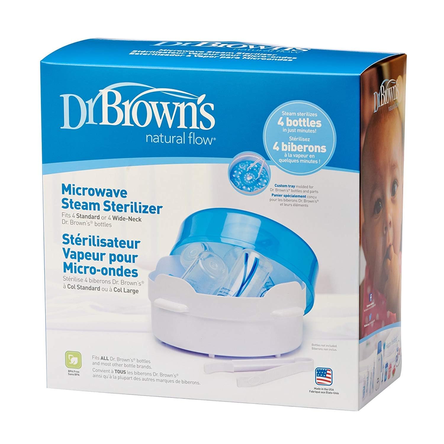 Dr. Brown’s Microwave Steam Sterilizer - MINIMEE KIDS