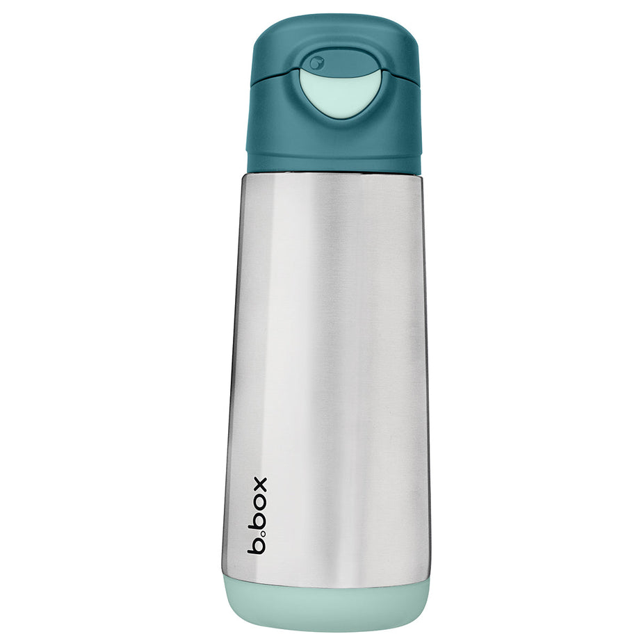 b.box 500ml Insulated Sport Spout Bottle for Kids – Stainless Steel Leak-Proof Hydration Bottle with Flip Lid | BPA-Free | 8 Color Variants