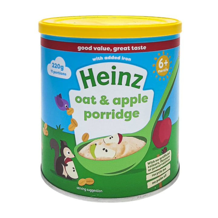 Heinz Oat and Apple Porridge 220g – Nutritious Breakfast for - Main Image