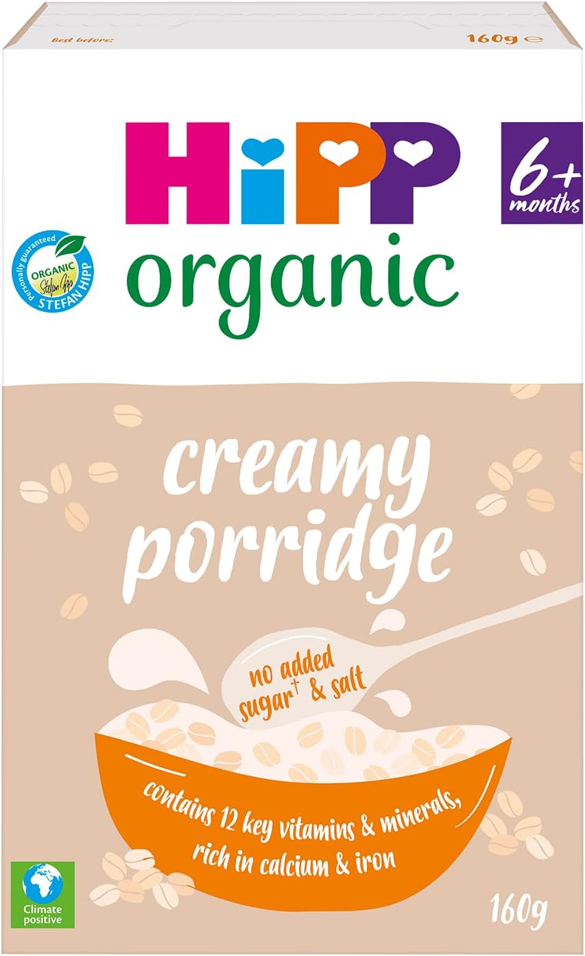 HiPP Organic Creamy Porridge for Babies Months Above 160g