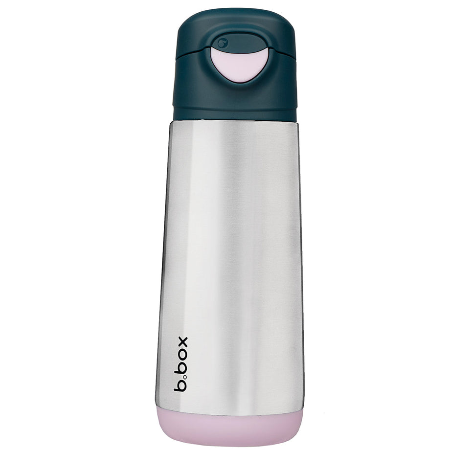 b.box 500ml Insulated Sport Spout Bottle for Kids – Stainless Steel Leak-Proof Hydration Bottle with Flip Lid | BPA-Free | 8 Color Variants