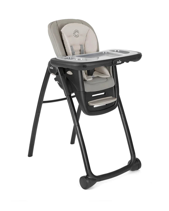 Joie Multiply 6in1 High Chair – Convertible Booster Seat & Mini Table | Adjustable Heights & Tray | Compact Fold | For Babies 6M to 6Y | Speckled Color | Up to 27Kg
