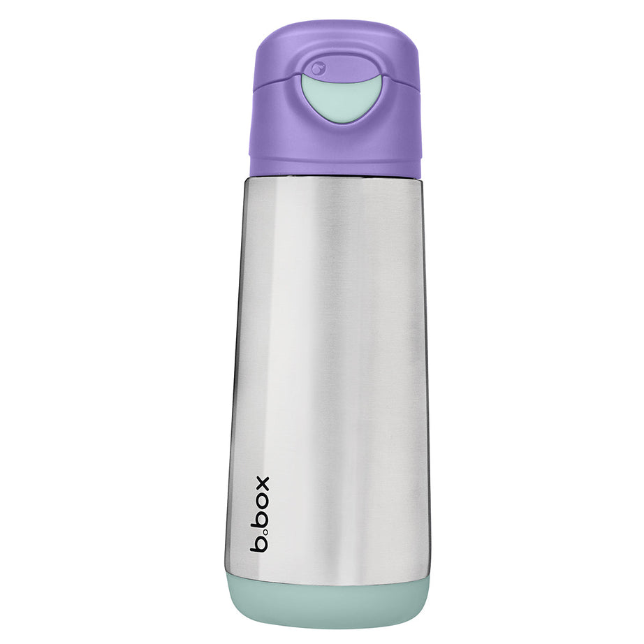 b.box 500ml Insulated Sport Spout Bottle for Kids – Stainless Steel Leak-Proof Hydration Bottle with Flip Lid | BPA-Free | 8 Color Variants