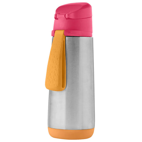 b.box 500ml Insulated Sport Spout Bottle for Kids – Stainless Steel Leak-Proof Hydration Bottle with Flip Lid | BPA-Free | 8 Color Variants