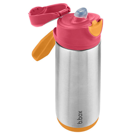 b.box 500ml Insulated Sport Spout Bottle for Kids – Stainless Steel Leak-Proof Hydration Bottle with Flip Lid | BPA-Free | 8 Color Variants