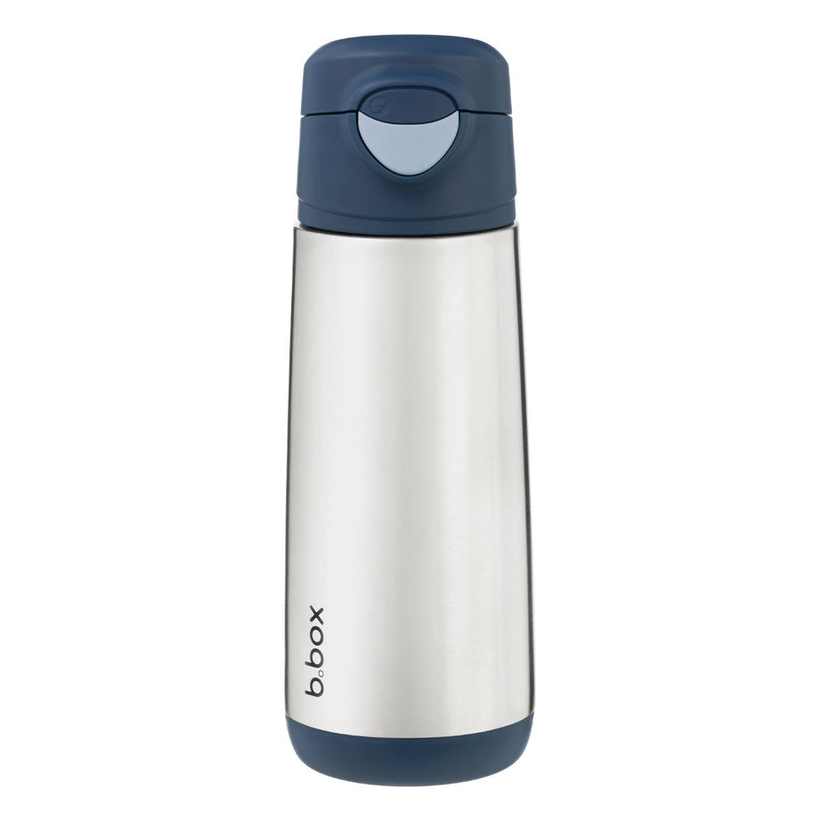 b.box 500ml Insulated Sport Spout Bottle for Kids – Stainless Steel Leak-Proof Hydration Bottle with Flip Lid | BPA-Free | 8 Color Variants