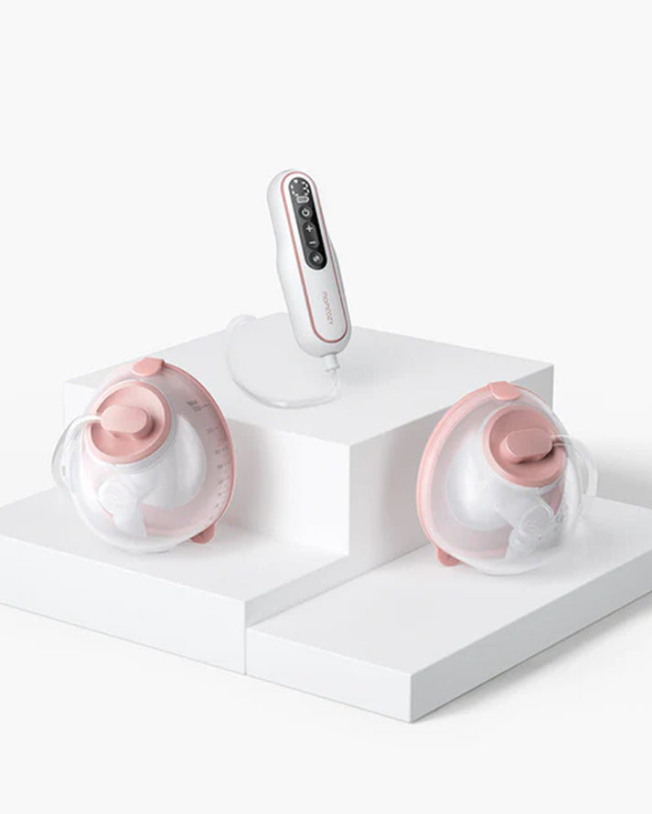 Momcozy V2 Pro Hospital Grade Wearable Breast Pump | Ultra-Light & Potent Hands-Free Pump | 3 Modes & 9 Suction Levels