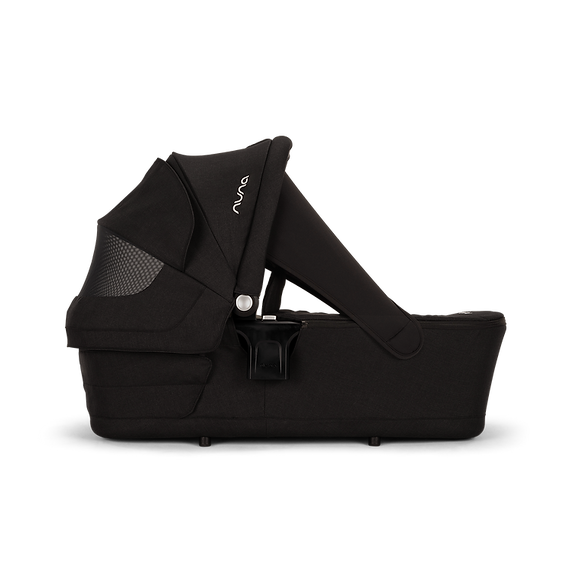 Nuna Lytl Carry Cot - Caviar | Compact Comfort for Your Newborn