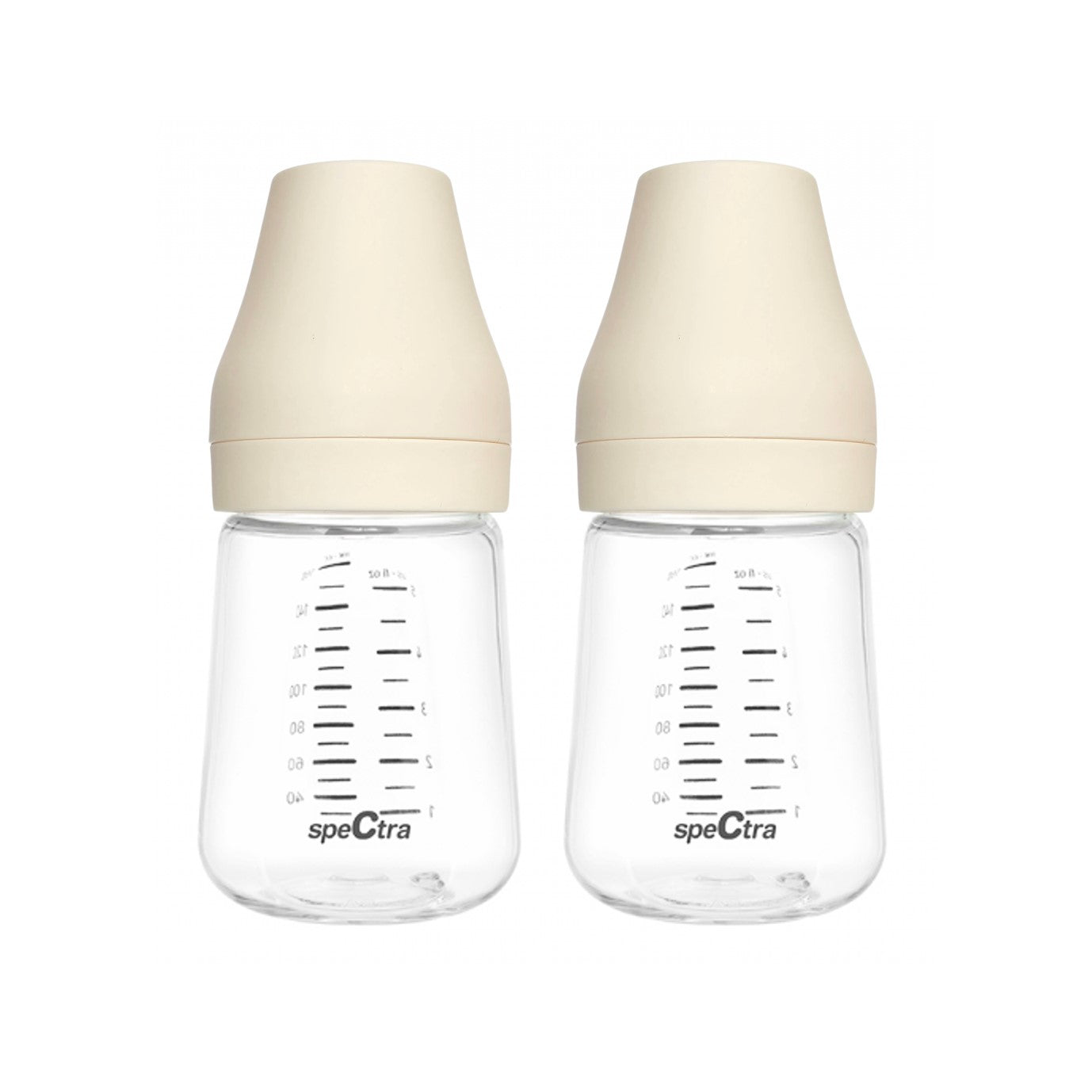 Spectra Breast Milk Storage Bottles – BPA-Free, Wide-Neck, Anti-Roll Design  Compatible with Spectra Breast Pumps (Except Wearable) Bottles of