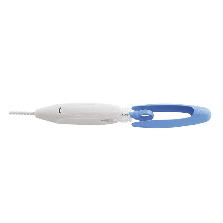 Chicco Brush Set 3-in-1 - Complete Cleaning Kit for Bottles, Teats, and Accessories | Hygienic Nylon Bristles, Specialized Teat Brush, and Convenient Pliers