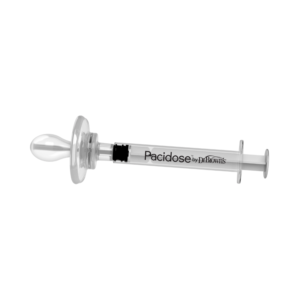 Dr. Brown's Pacidose Medication Dispenser | Fuss-Free Baby Medicine Delivery | Stage 1 (0-6m) & Stage 2 (6-18m)