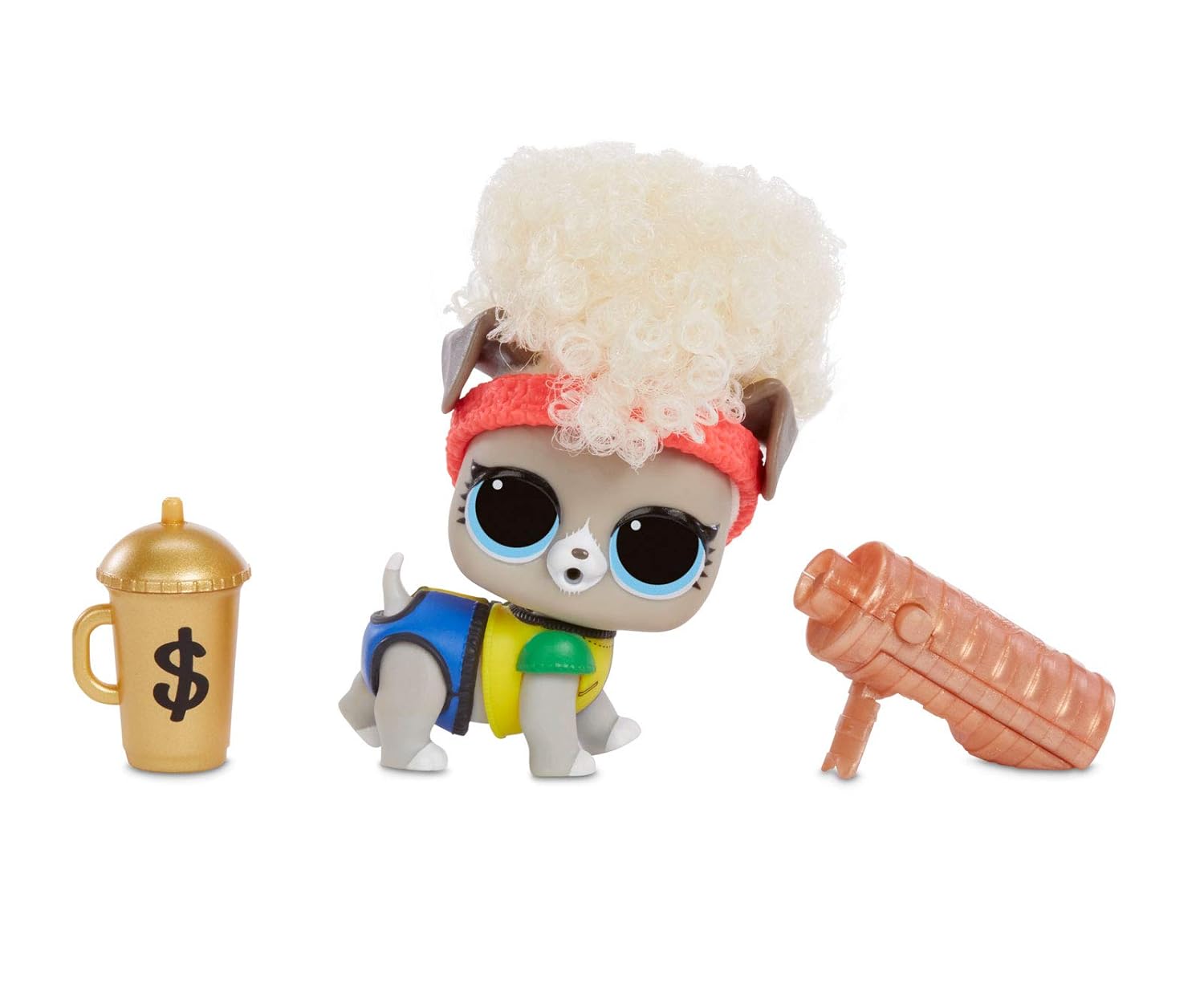 L.O.L. Surprise! Lights Pets with Real Hair & 9 Surprises Including Black Light Surprises - Collect All 12 Pets!
