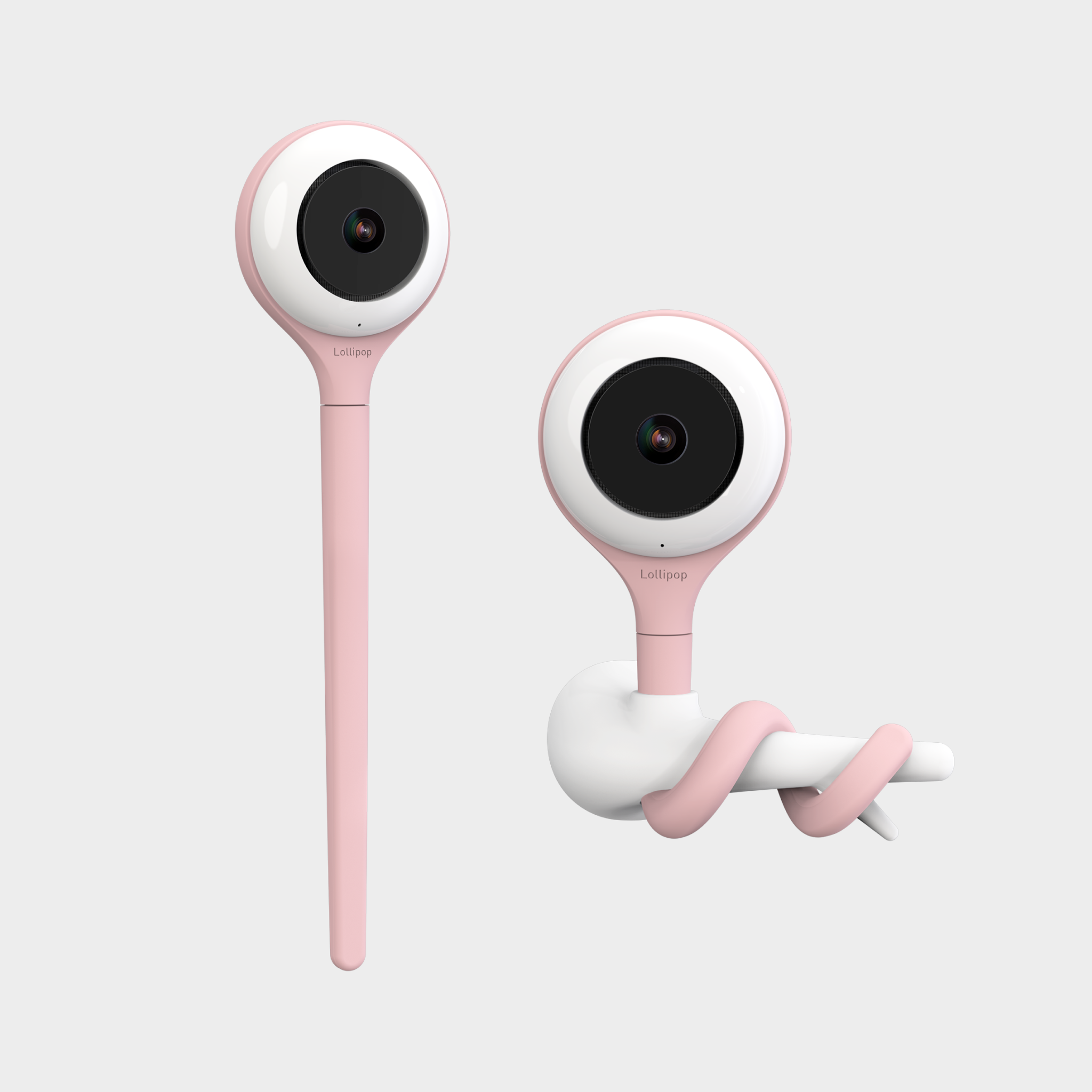 Lollipop Baby Camera | Advanced Smart Wi-Fi Full-HD 1080p Camera with Crying Detection and Breathing Monitoring (Available in Pistachio, Cotton Candy, and Turquoise)
