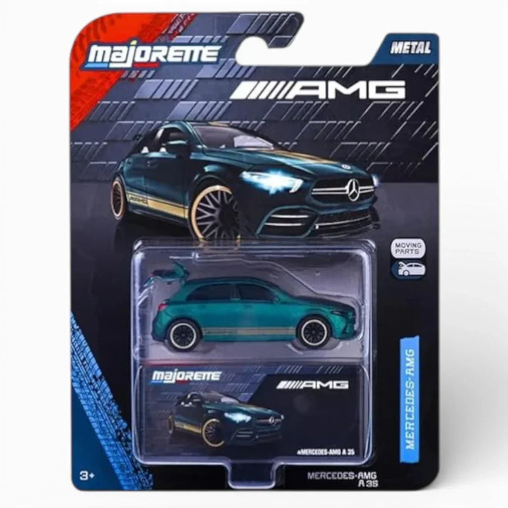 Majorette Mercedes-AMG Premium Die-Cast Car Collection with Moving Parts & Suspension – Officially Licensed Metal Model Cars for Kids & Collectors – Choose from 6 AMG Variants