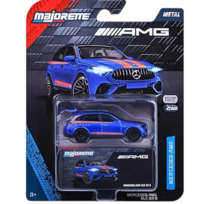 Majorette Mercedes-AMG Premium Die-Cast Car Collection with Moving Parts & Suspension – Officially Licensed Metal Model Cars for Kids & Collectors – Choose from 6 AMG Variants