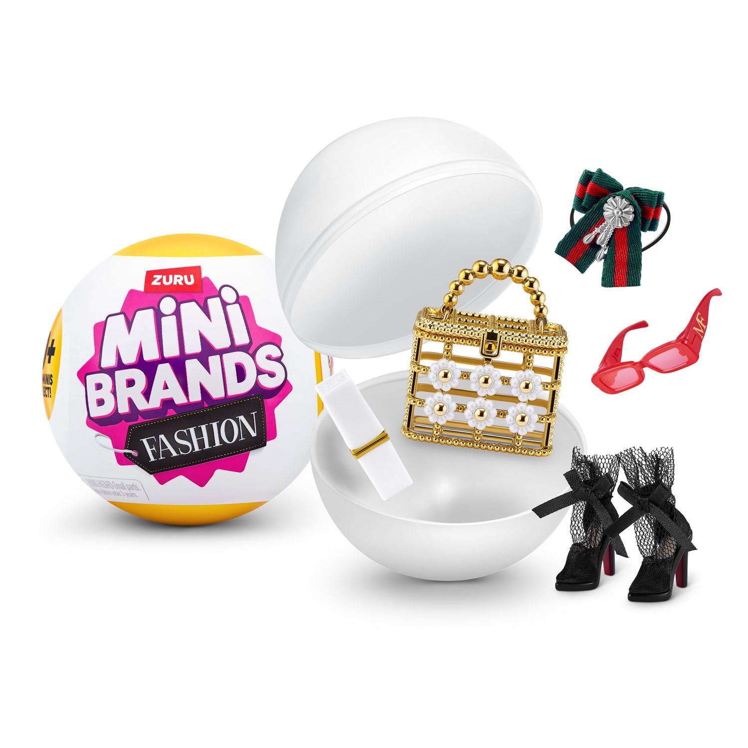 Zuru 5 Surprise Mini Brands Fashion Capsule | 5 Miniature Mystery Fashion Accessories | Over 80 to Collect Including Handbags, Shoes & More | For Ages 3+