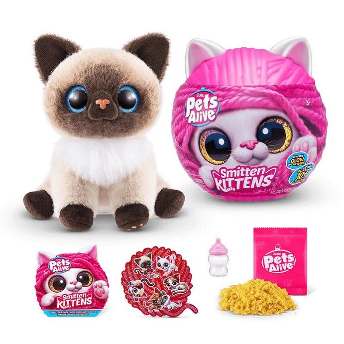 Zuru Pets Alive Smitten Kittens - Feed, Play, and Collect 8 Adorable Kittens! for 3+ Years