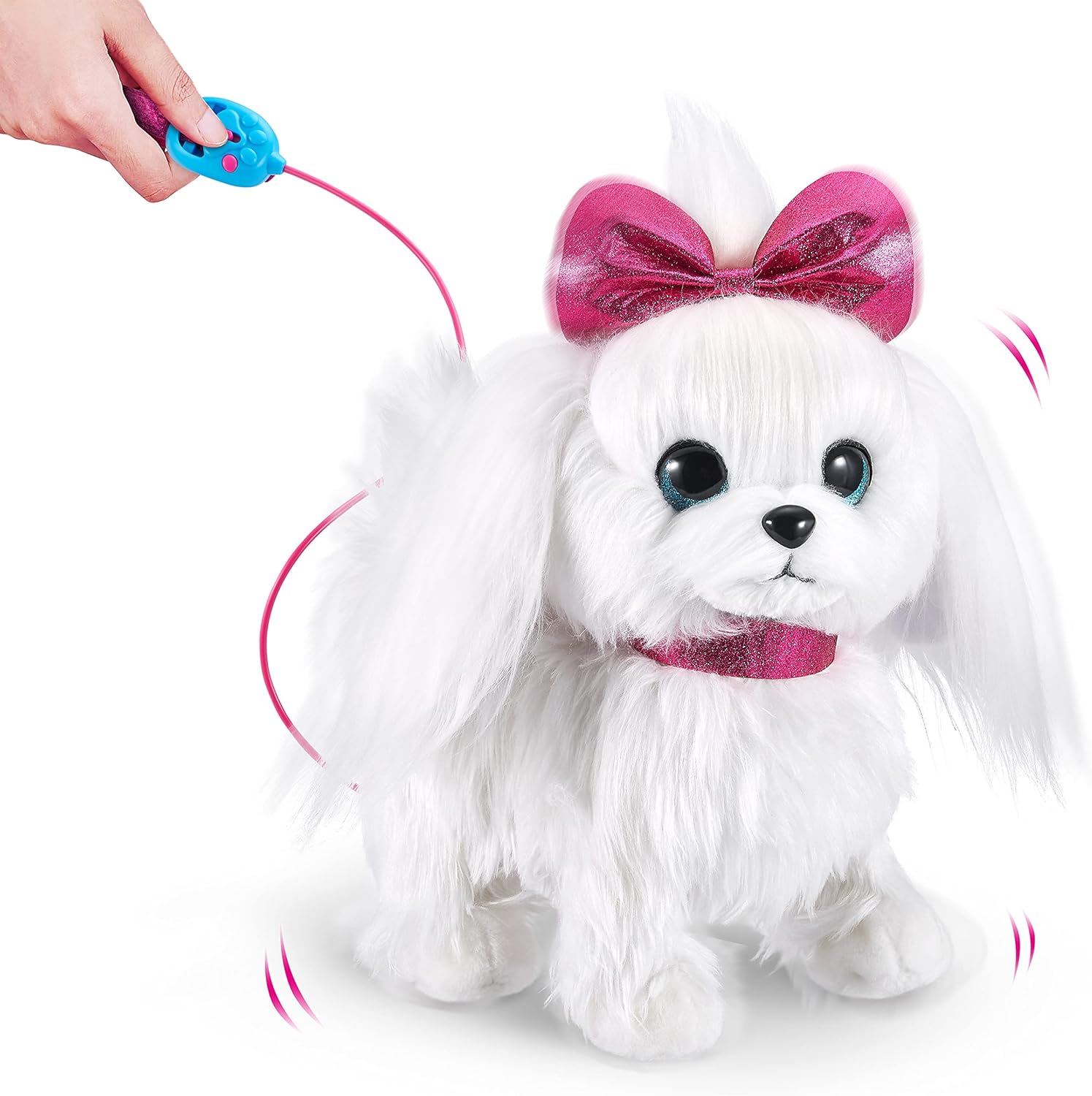 Zuru Pets Alive Lil Paw Paw The Walking Puppy - Interactive Walking and Barking Puppy Plush Toy for Kids 3+ Years