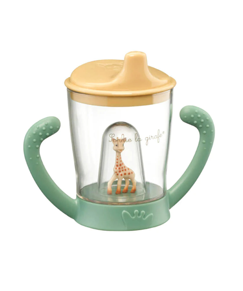 Sophie La Girafe Non-Drip Cup Mascotte Non-Spill Baby Cup for 6+ Months - MINIMEE KIDS