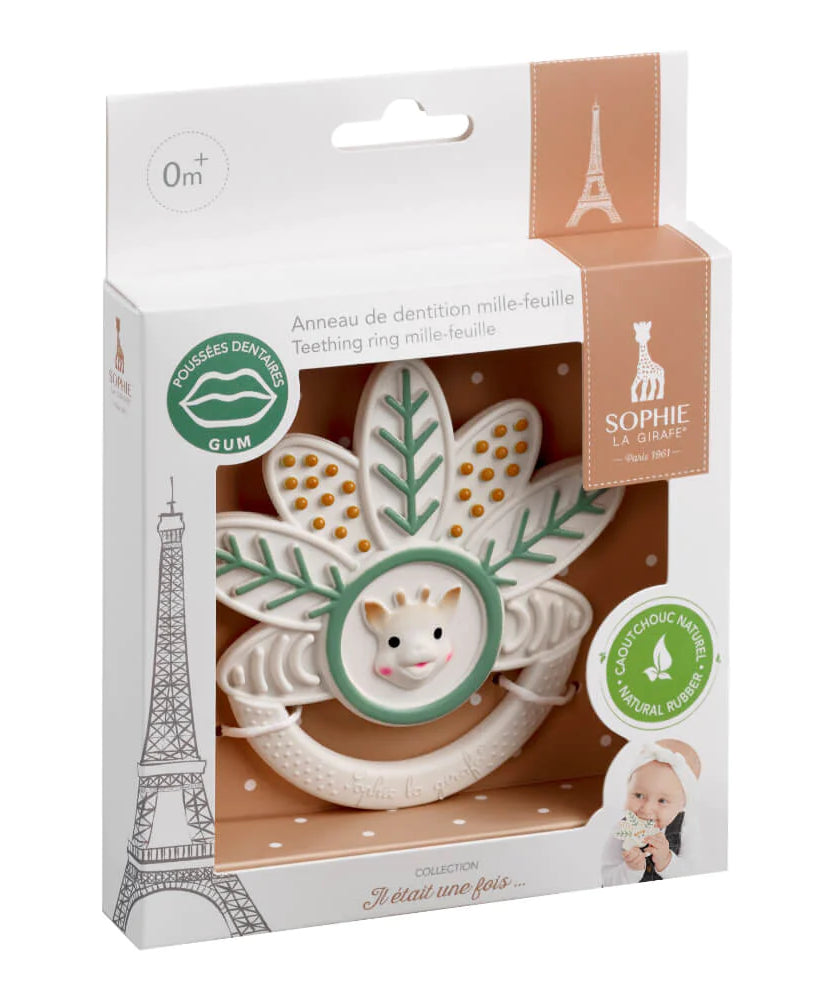 Sophie La Girafe teething ring mille-feuille teether for infants - 0+ Months - MINIMEE KIDS