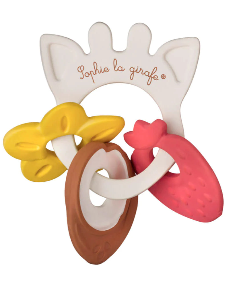 Sophie La Girafe Fragrance Ring Teether for Infants 0+ Months - MINIMEE KIDS