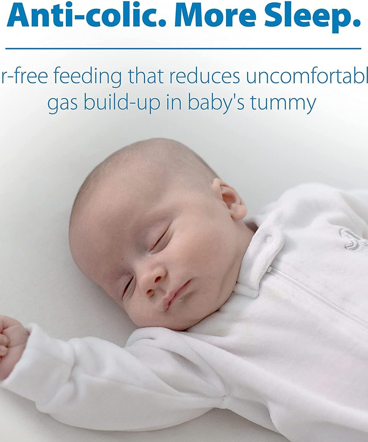 Dr. Brown's Natural Flow Options+ Anti-Colic Baby Bottle - 150ml for 0m+, Wide-Neck Design, Reduces Colic, Gas & Spit-Up - MINIMEE KIDS