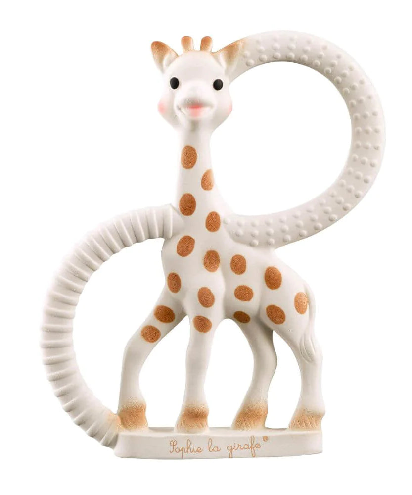 Sophie La Girafe So'pure Teething Ring Teether for Infants 0+ Months - MINIMEE KIDS