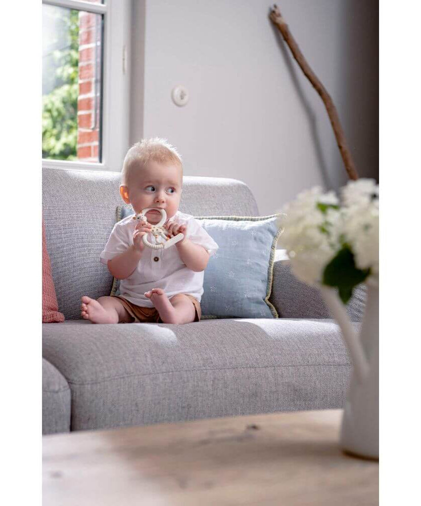 Sophie La Girafe So'pure Teething Ring Teether for Infants 0+ Months - MINIMEE KIDS