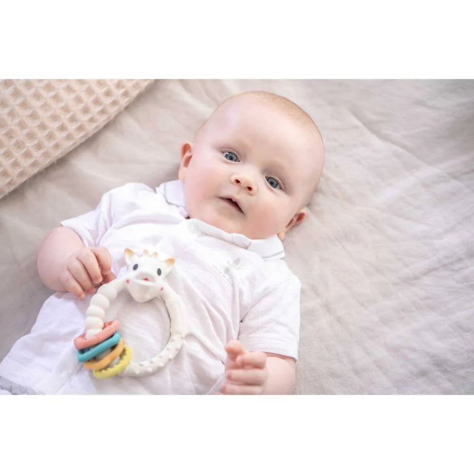 Sophi La Girafe So’pure Teething Colo’rings infant Teethers - 3+ Months - MINIMEE KIDS