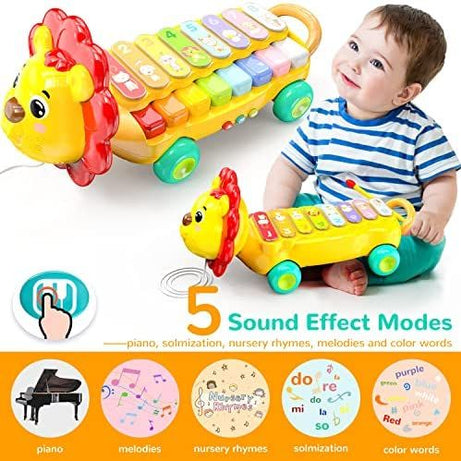 Rolling Lion Xylophone - MINIMEE KIDS