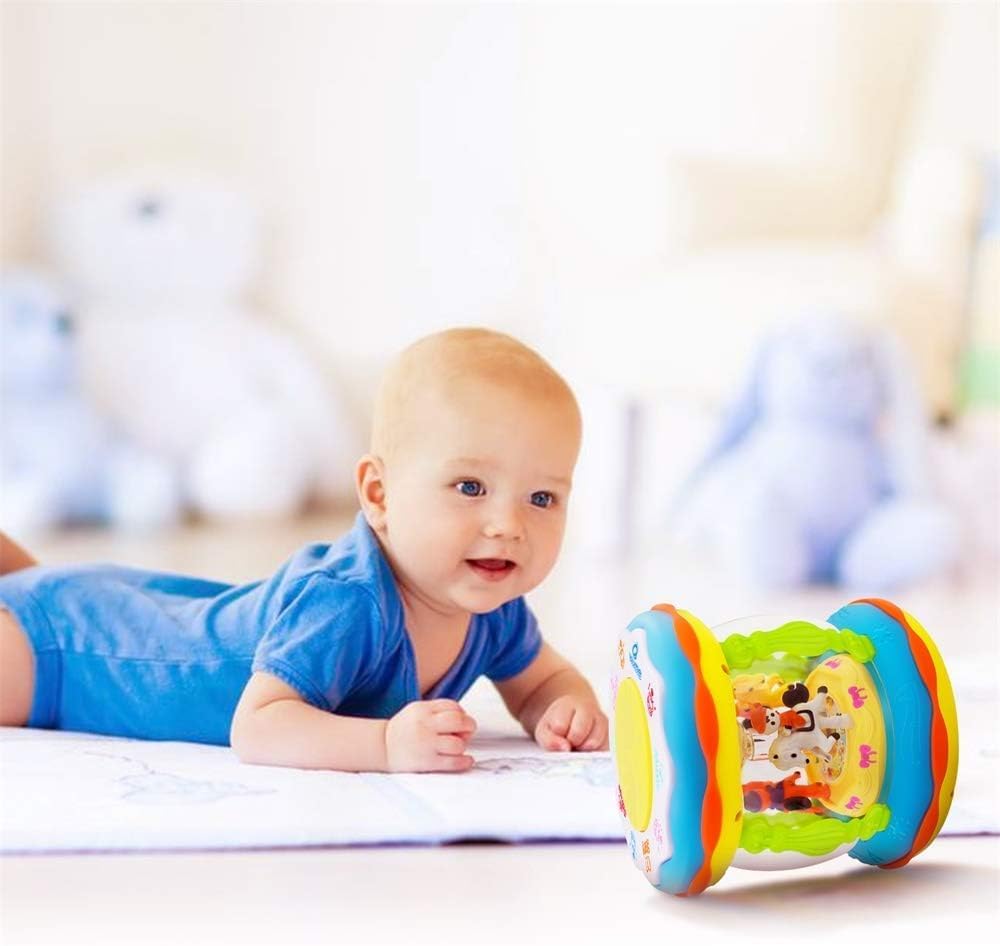 Multi-functional baby musical merry-go-round hand drums toy. - MINIMEE KIDS
