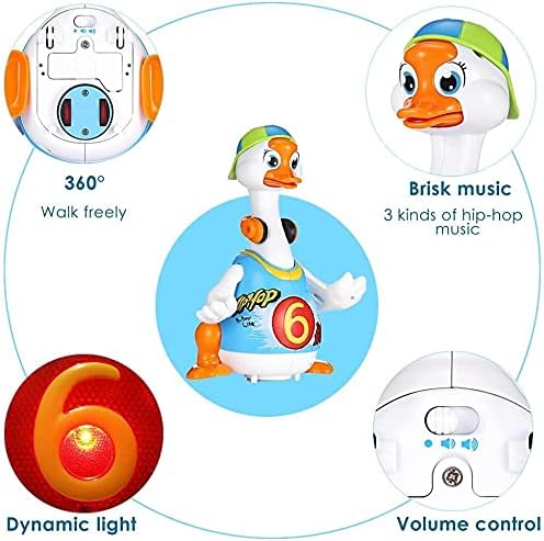 Hola Dancing & Swinging Goose With Music & Lights Toy for Kids - MINIMEE KIDS