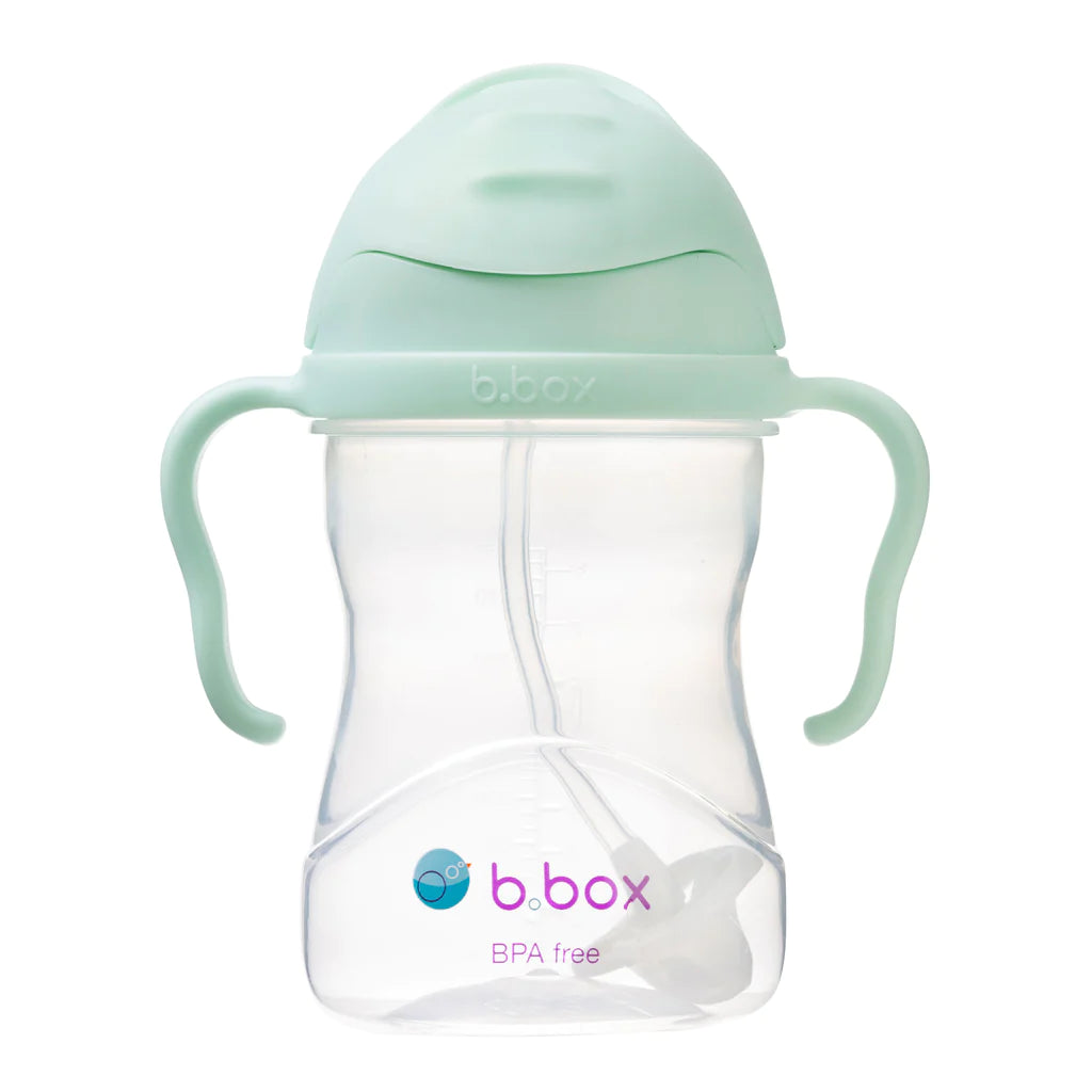 B.BOX Unique Weighted Straw Sippy Cup for 6-12 months kids | 240ml - MINIMEE KIDS