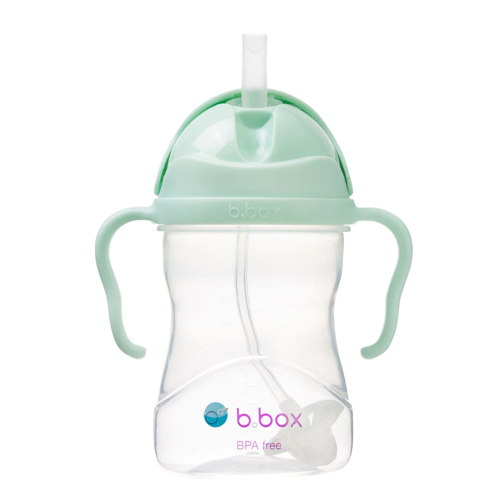 B.BOX Unique Weighted Straw Sippy Cup for 6-12 months kids | 240ml - MINIMEE KIDS