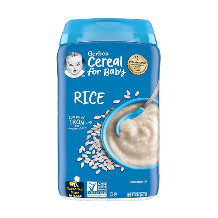 Gerber Wholegrain Rice Cereal for Babies - MINIMEE KIDS