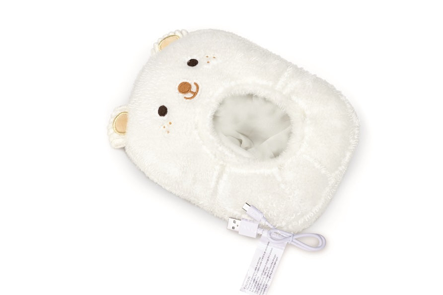 Hape Portable Baby White Noise Sound Machine My Music Pal - Huggy Bobo | White Noise, Personalized Recording, Lullabies & Plush Toy | Newborn Sleep Aid with Soft Night Light