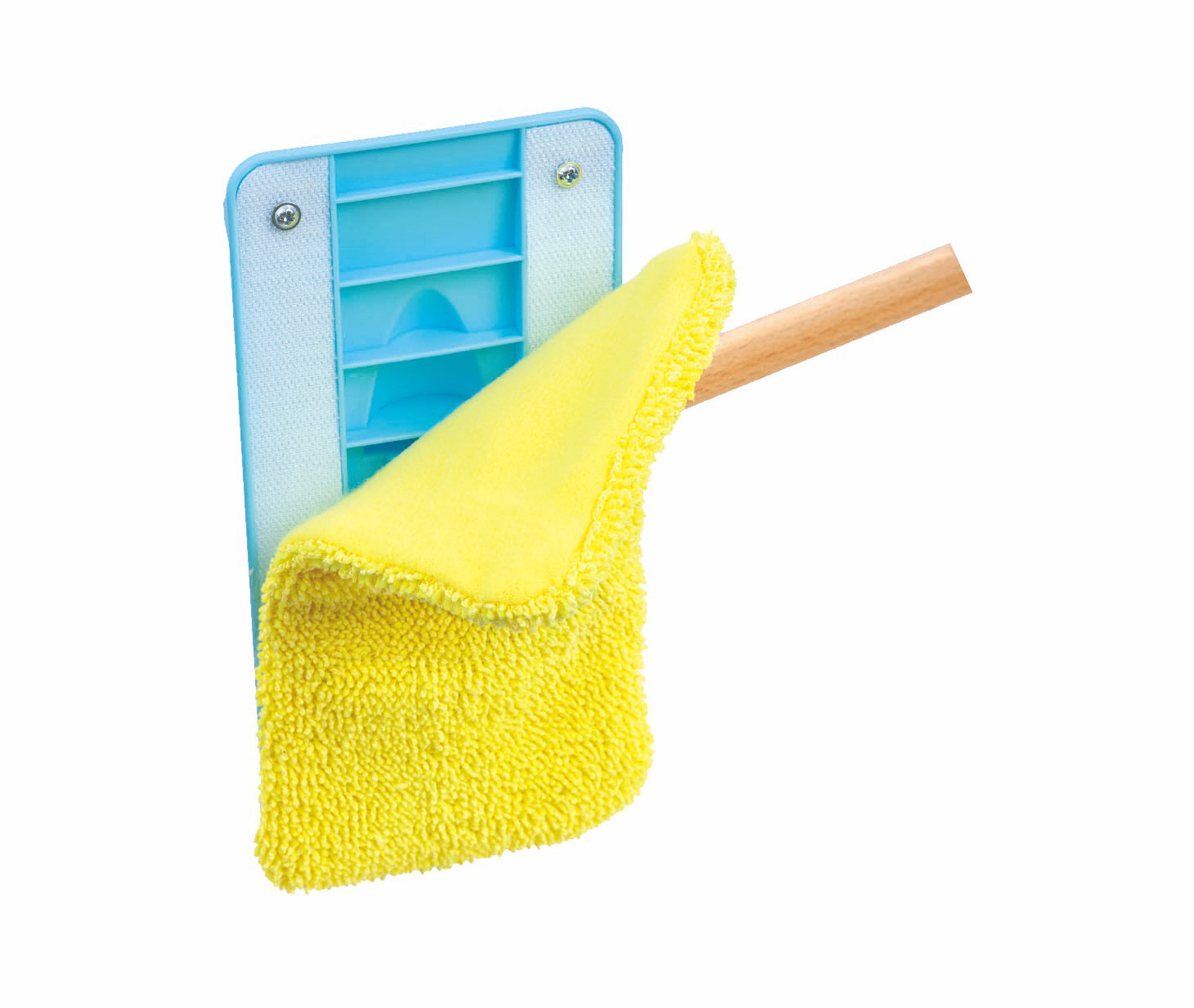 Hape Clean Up Broom Set - 6-Piece Pretend Cleaning Kit for Kids Aged 3–8 | Realistic Mop, Broom, Dustpan & More for Role Play Fun & Life Skills