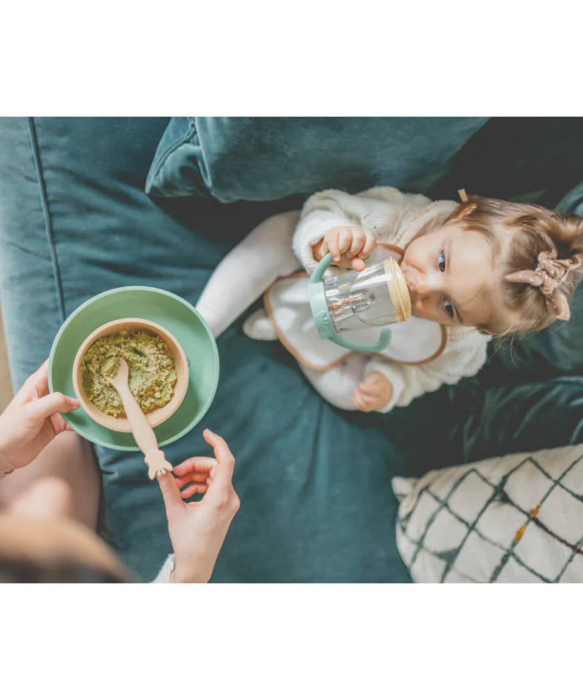 Sophie La Girafe Non-Drip Cup Mascotte Non-Spill Baby Cup for 6+ Months - MINIMEE KIDS