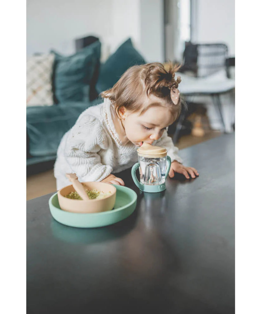 Sophie La Girafe Non-Drip Cup Mascotte Non-Spill Baby Cup for 6+ Months - MINIMEE KIDS