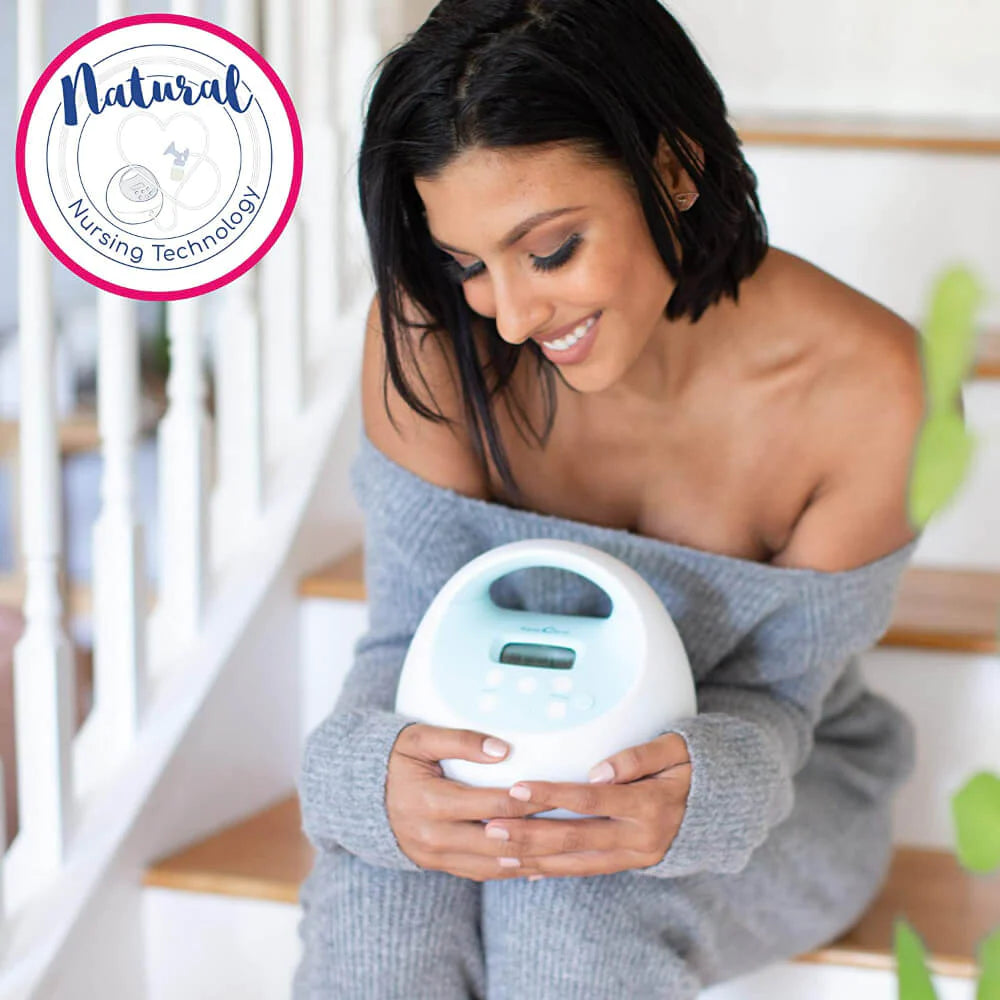 Spectra S1 Plus Portable Electric Breast Pump for Comfortable and Efficient Milk Expression with rechargeable battery - MINIMEE KIDS