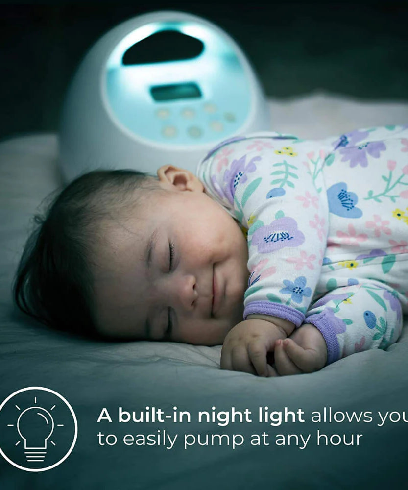 Spectra S1 Plus Portable Electric Breast Pump for Comfortable and Efficient Milk Expression with rechargeable battery - MINIMEE KIDS