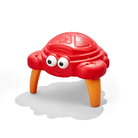 Step2 Crabbie Sand Table for Kids – Outdoor Crab-Themed Sensory Play Table with Lid & Accessories | Holds Up to 25 lbs Sand | Ages 1.5+ Years