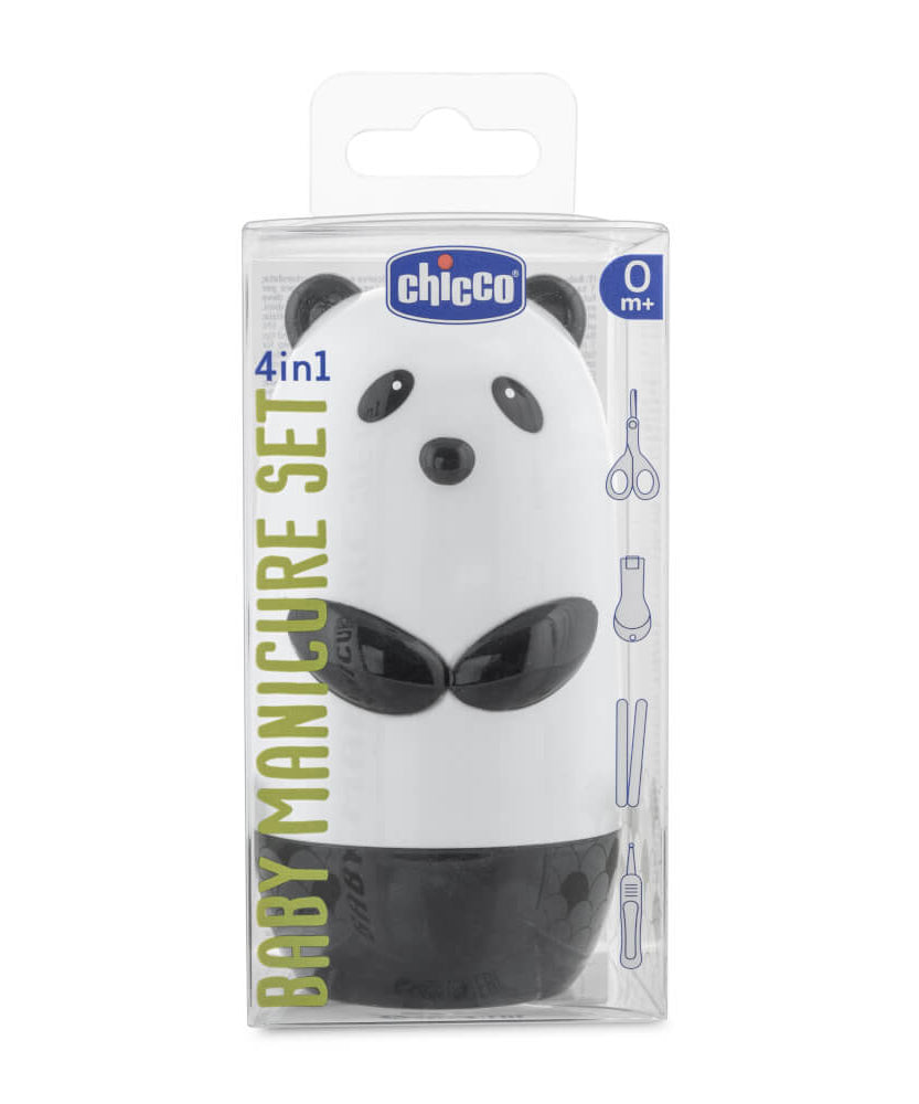 Chicco Baby Manicure Set 4 in 1 Panda 0+ Months