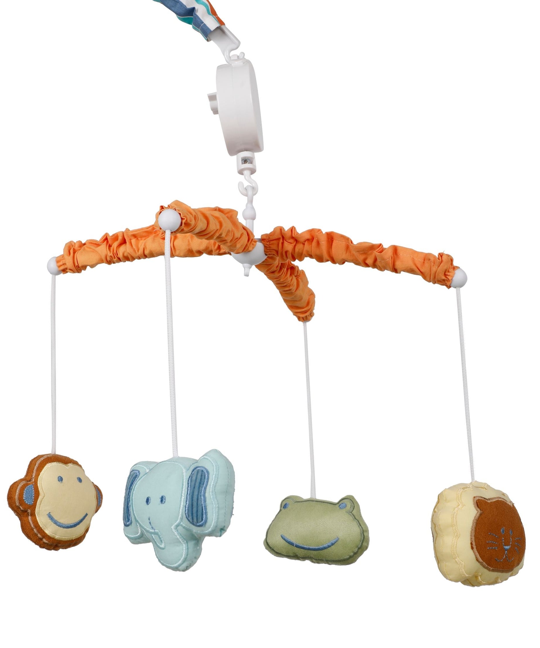 Abracadabra Musical Mobile - Head & Tail for Cribs & Cots | Soothing Wind-Up Music Box for Babies | 0–18 Months | Stimulates Senses & Encourages Peaceful Sleep | Easy to Attach, No Batteries Needed