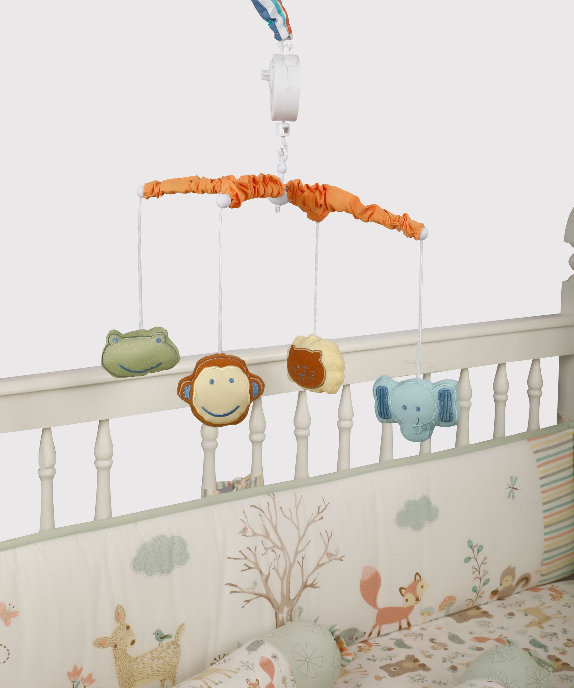 Abracadabra Musical Mobile - Head & Tail for Cribs & Cots | Soothing Wind-Up Music Box for Babies | 0–18 Months | Stimulates Senses & Encourages Peaceful Sleep | Easy to Attach, No Batteries Needed