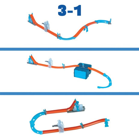 Hot Wheels Track Builder Air Drop Launch Box Unassembled Track Play set for 4+ Years