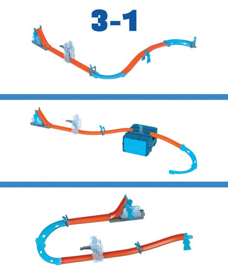 Hot Wheels Track Builder Air Drop Launch Box Unassembled Track Play set for 4+ Years