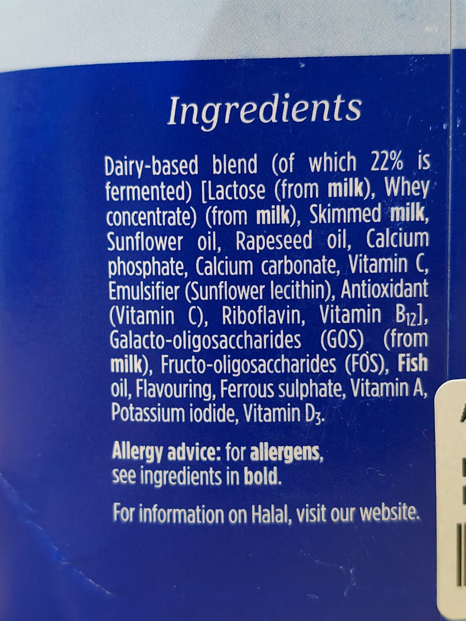 Aptamil Toddler Milk Stage 4 Vanilla Flavour 800g (2–3 Years) | Fortified Milk Drink with Vitamins A, C, D, Iron, Calcium, GOS/FOS Fibre | No Palm Oil | Imported from Ireland